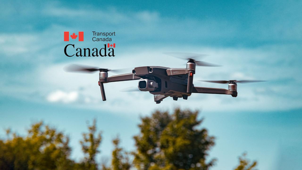 Drone licence canada