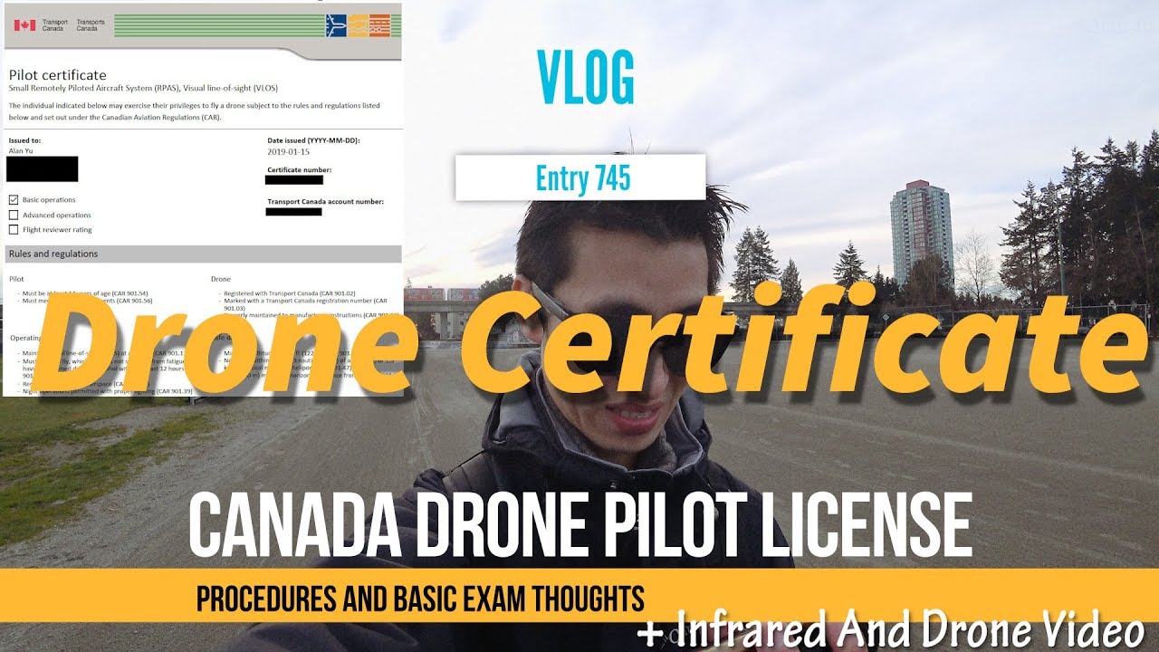 Drone licence canada